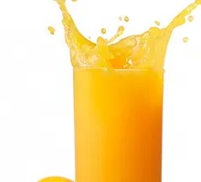 Orange Juice with Fruit Pieces