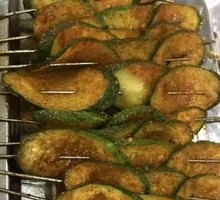 Grilled Cucumber Slices