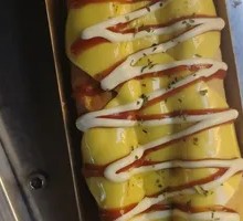 Loaded Cheese Hot Dog
