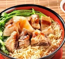Beef tendon noodles