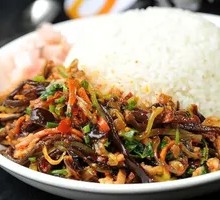 Pickled Chili Pork Rice
