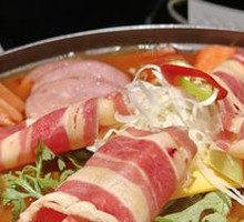 Classic Military Rice Cake Hot Pot