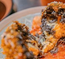 Squid Cheese Rice Balls