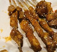 Steel Skewer Lamb Kebab