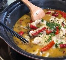Sour Cabbage Fish Dumpling Hot Pot