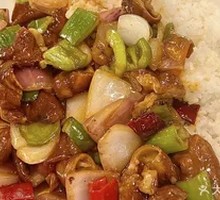 Stir-Fried Intestines with Rice