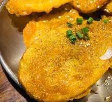 Golden Thick Potato Slices