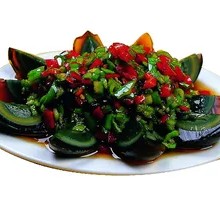 Spiced Century Egg Salad