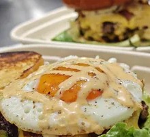 Fiery Sun Beef Burger