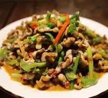 Stir-fried Eel Strips