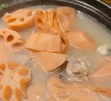 Preserved Pork Rib Stewed with Lotus Root