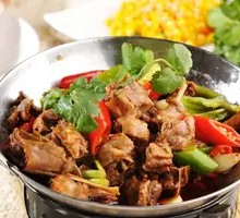 Spicy Beer Duck in Dry Pot