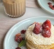 Strawberry Blueberry Pancake