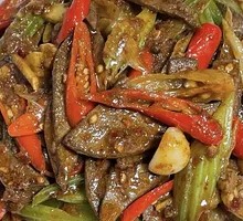 Stir-fried猪 Liver