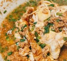 Scallion and Pork Egg Stir-fry