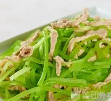 Stir-fried Pork with Lettuce