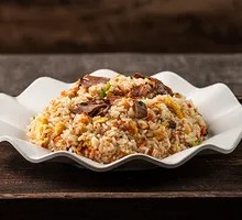 Stewed Pork Intestine and Egg Fried Rice