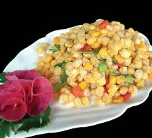 Salted Corn with Pepper