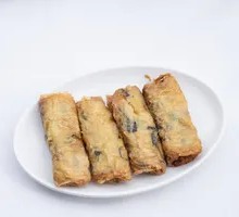 Chicken丝 Tofu Skin Rolls