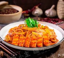 酱香蟹排炒米粉