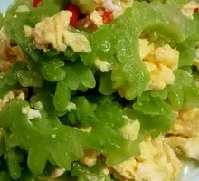 Bitter Melon with Eggs