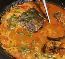 Fish Head Rice Soup