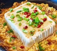 Sizzling Egg Tofu