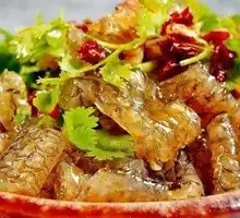 Sichuan-style Pickled Pepper Fish Skin