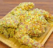 Colorful Rainbow Fried Chicken