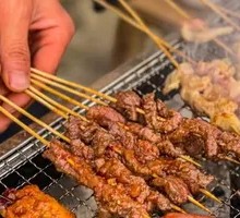 Outdoor BBQ Buffet