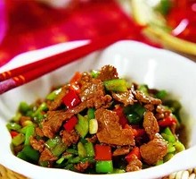 Mongolian Meat Stir-fry
