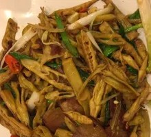 Preserved Meat with Wild Bamboo Shoots