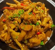 Pork Trotter and Chicken Claw Stew
