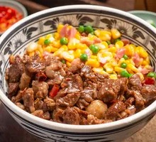 Signature Sauce Beef Noodle Rice Bowl