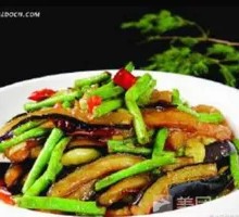 Minced Pork with Eggplant and Green Beans
