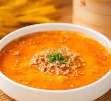 Spicy Pork Minced Egg Custard