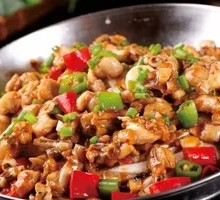 Spicy Frog in Dry Pot with Pickled Chili