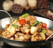 Spicy Frog Legs in Dry Pot