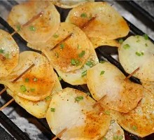 Roasted Potato Slices
