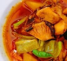 Stewed Chicken with Brown Sauce