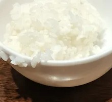 Black rice dish