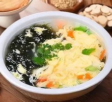 Seaweed and Egg Soup