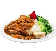 Black Pepper Chicken Rice Bowl