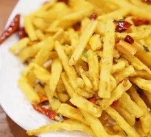 Dry-Fried Lotus Root Strips