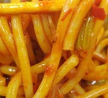 Slightly Spicy Vegan Rice Noodles
