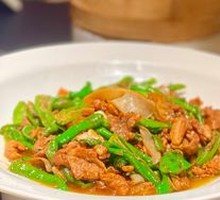 Black Pork Stir-Fried with Organic Chili