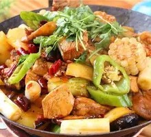Firewood Chicken Pot
