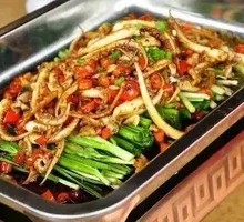 Pan-fried Squid Tentacles