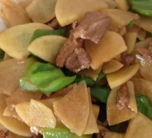 Stir-fried Pork with Potato Slices
