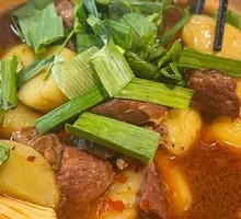 Potato and Beef Brisket